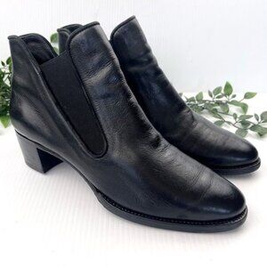 Sarah Flint Ellie x Gravati Bootie Ankle Boots Black 9.5